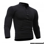 MISYAA Tank Tops for Men Muscle White Shirt Breathable Undershirt Gym Long Sleeve Sweatshirt Masculinous Gift Mens Tops Black B07NCRT1RL